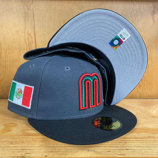 Copy of New Era Cap X Mexico WBC Dark Graphite Fitted