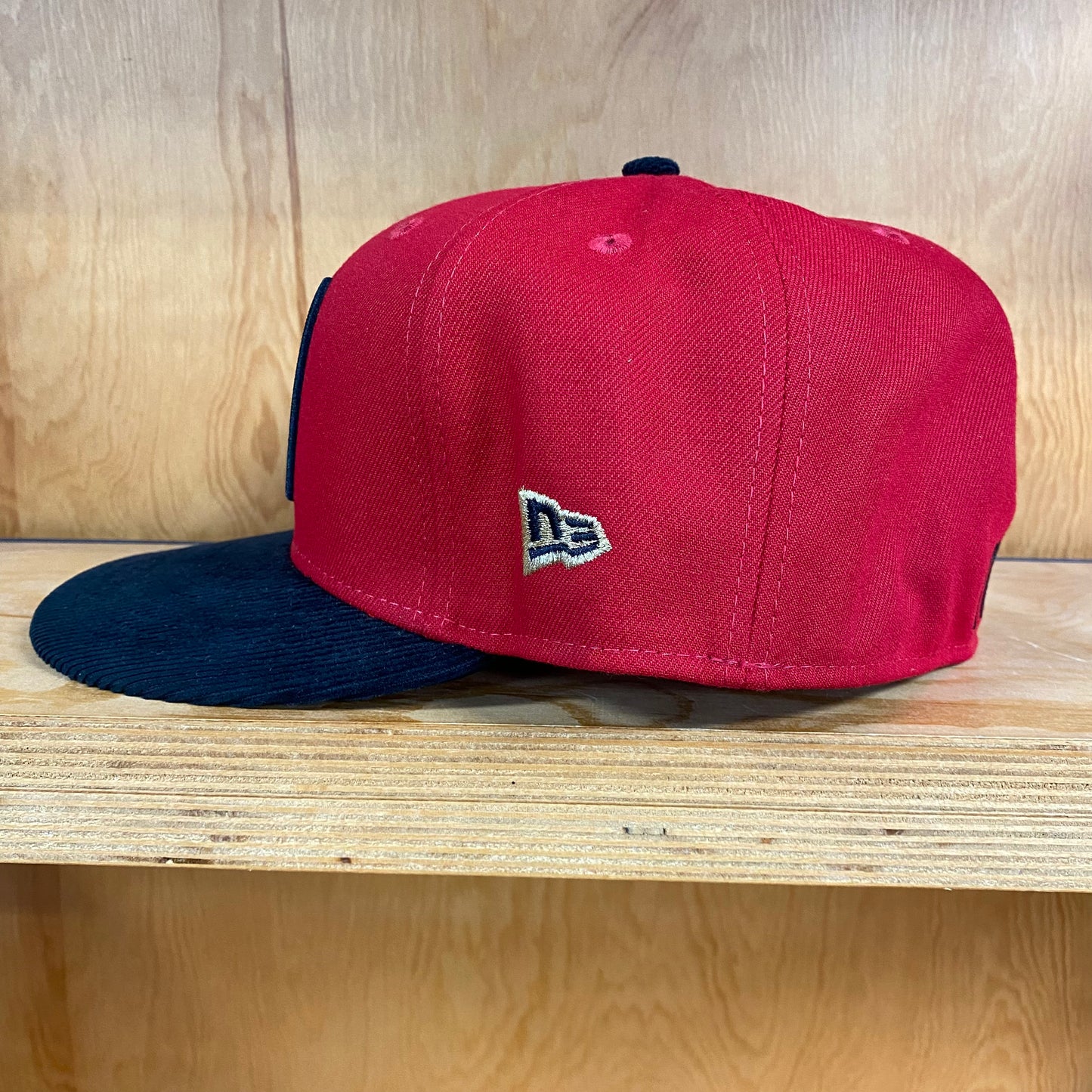 New Era Mexico X Aztec Calendar Side Patch  Corduroy Visor