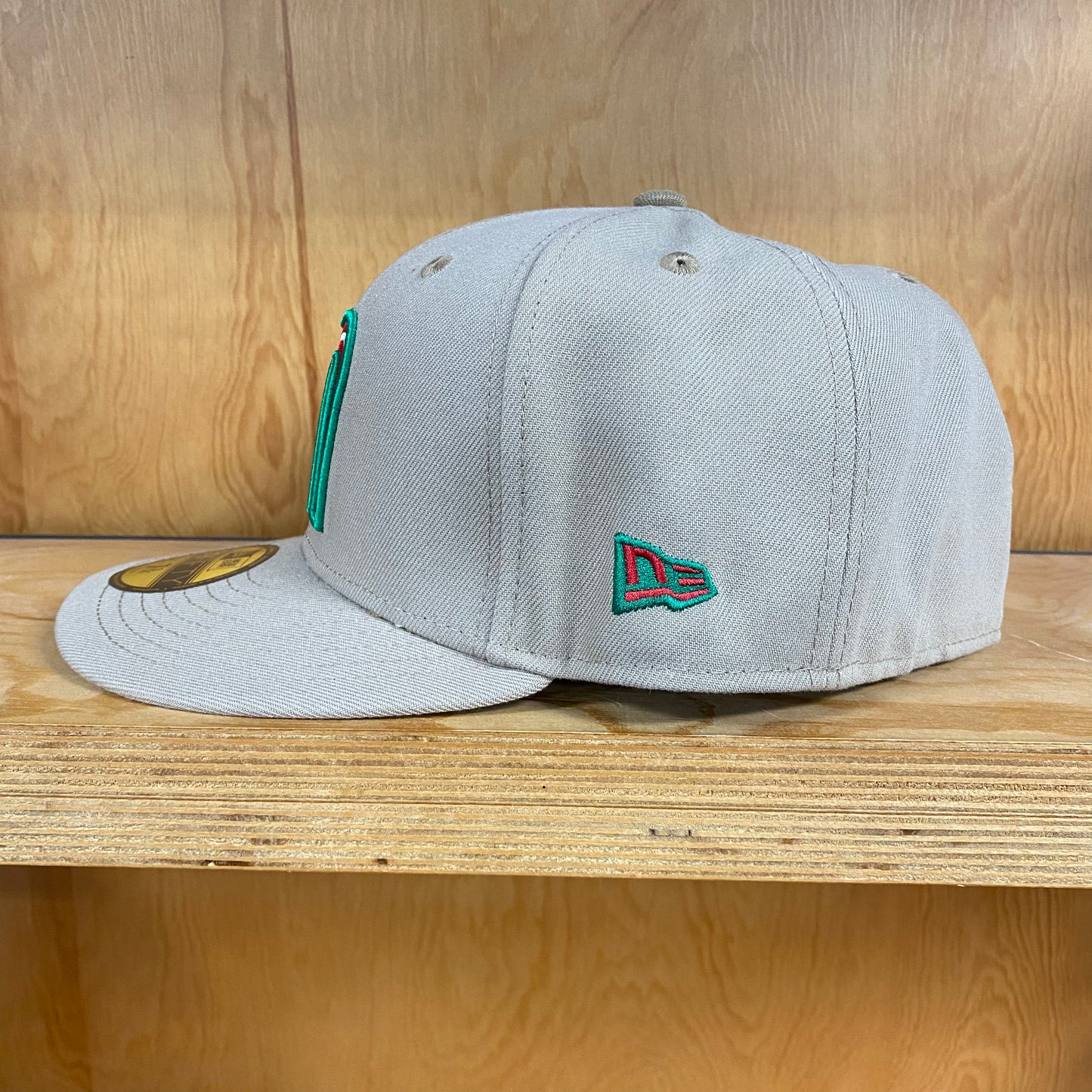 New Era Mexico Fitted Hat Camel Rose