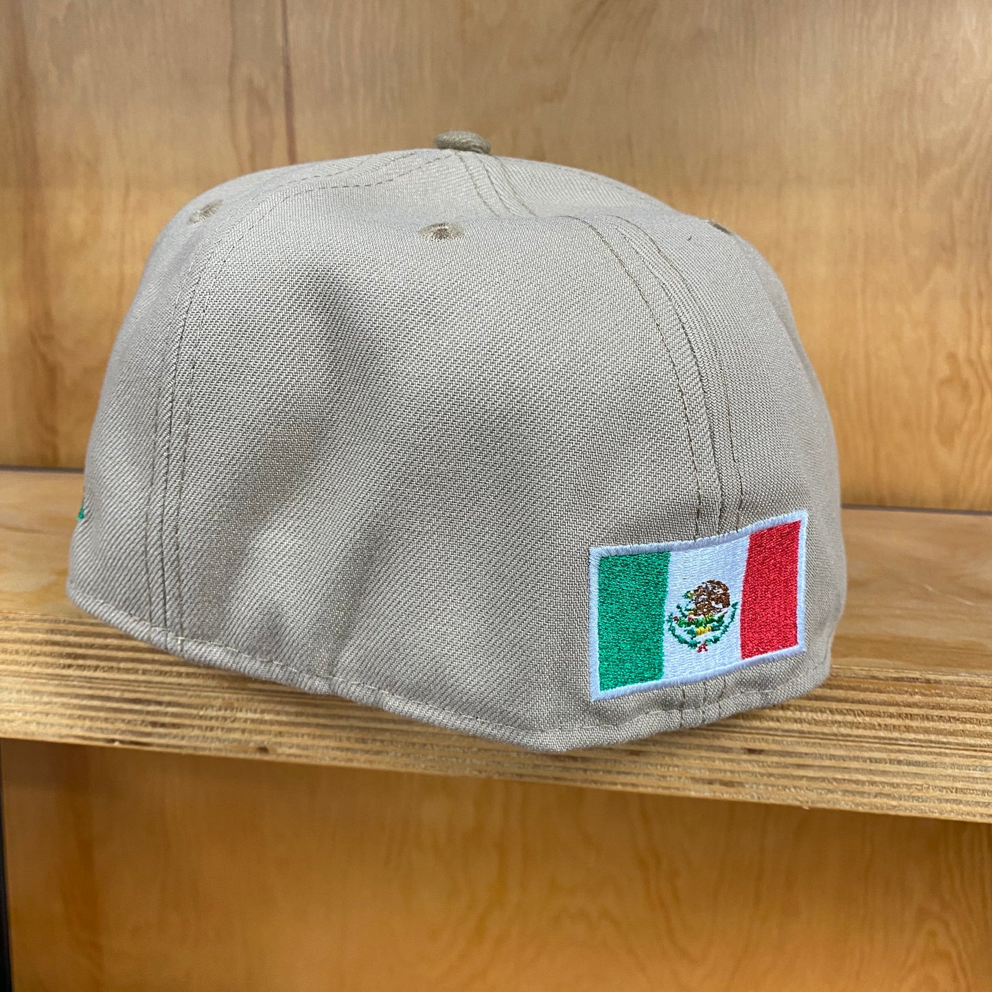 New Era Mexico Fitted Hat Camel Rose